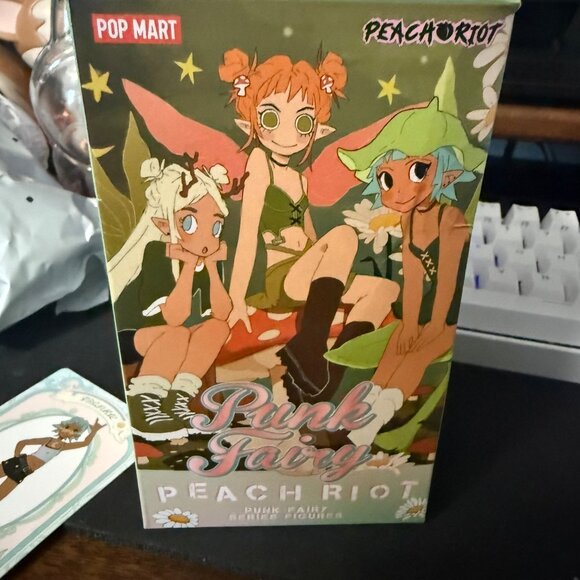 POP MART Peach Riot Punk Fairy Series Figures Frankie Moonrise - Picture 3 of 5